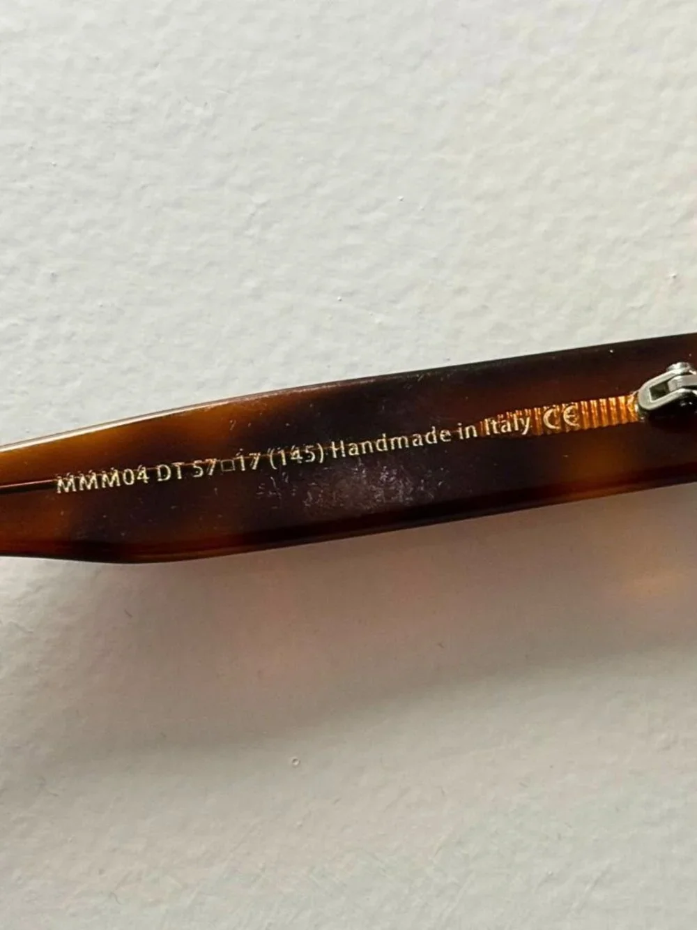 MAISON MARGIELA x CUTLER AND GROSS WRONG SIZE LENS TORTOISE SHELL SUNGLASSES